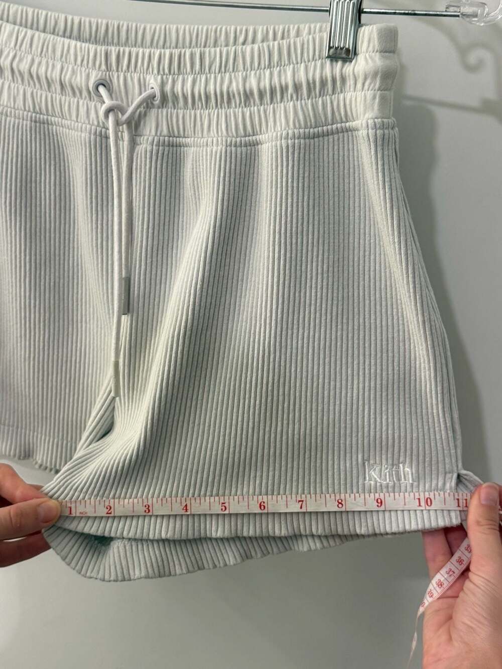 Kith Women's Ribbed Drawstring Lounge Shorts - Picture 9 of 10